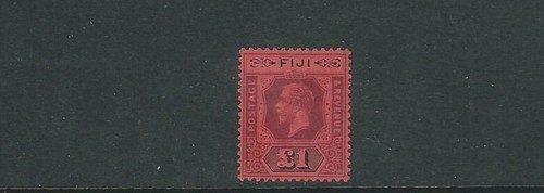 Fiji 1912 kgv ritratto - kgv, alto