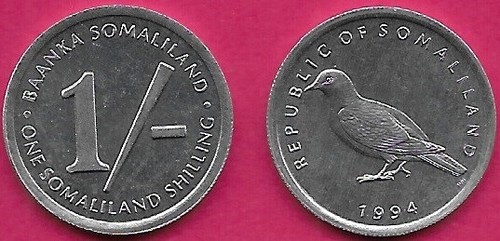 Somaliland scellino 1994 unc - 1,